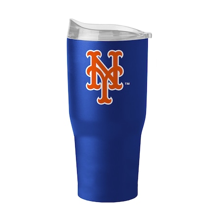 Logo Brands New York Mets 30oz Flipside Powder Coat Tumbler 519-S30PT-34